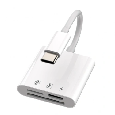 ZR498 Nk-1011Tc Type-C 3 İn 1 Memory Card Reader