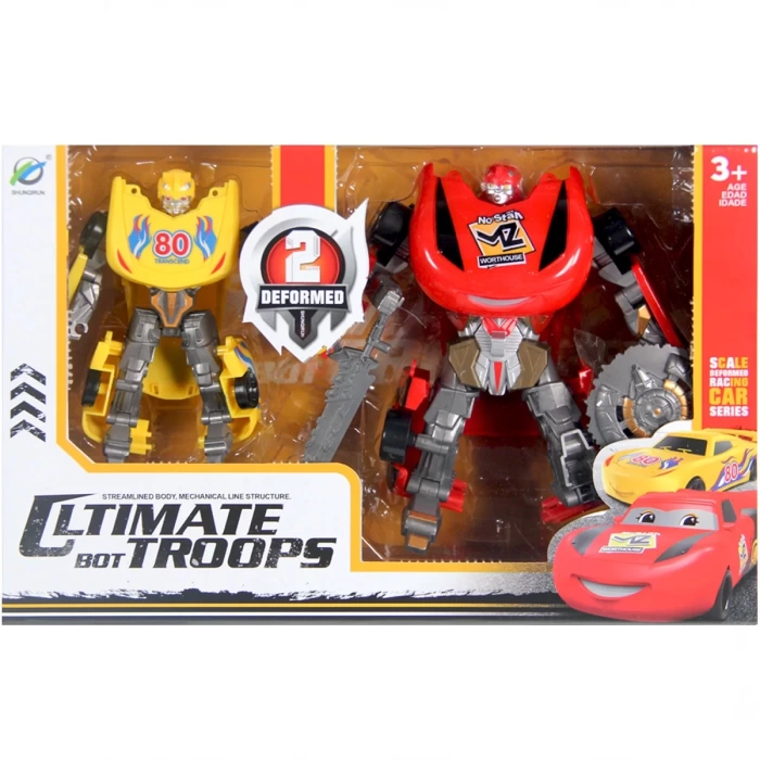 Ultimate Bot Troops Arabaya Dönüşebilen İkili Robot
