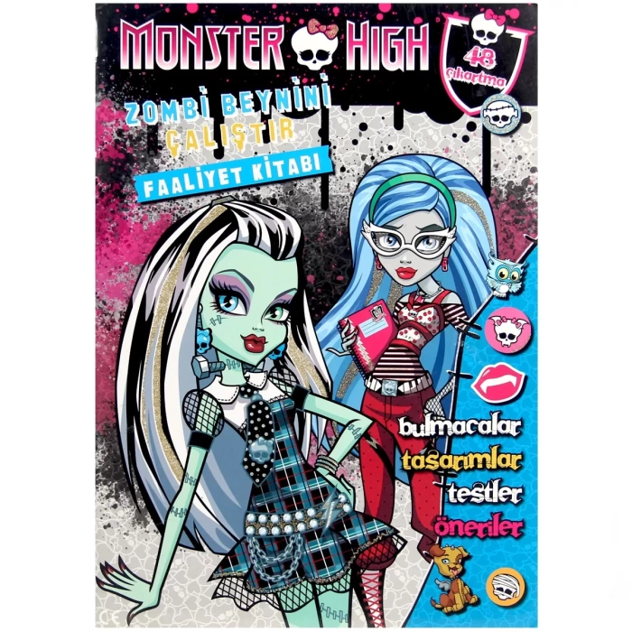 Monster High Çıkartmalı Faaliyet Kitabı