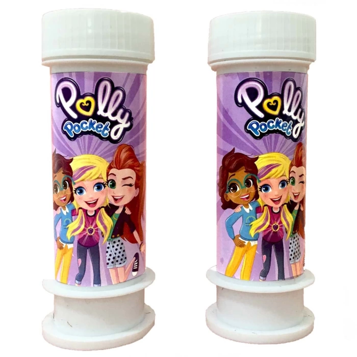 ​​​​​​​Polly Pocket Temalı 2li Köpük Baloncuk