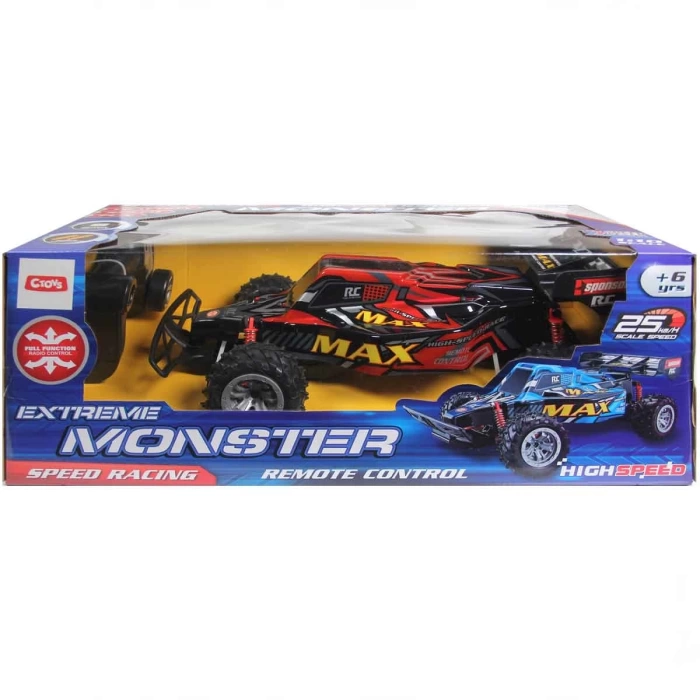 1:10 Extreme Monster Kumandalı 2,4 Ghz Buggy Araba