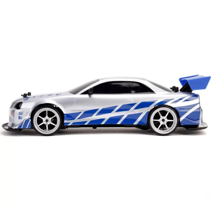 1:10 Fast & Furious Kumandalı Brians Nissan Skyline GT-R Drift Turbo Araba