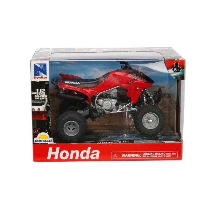 1:12 Honda TRX450R 2009 Atv Model Motor