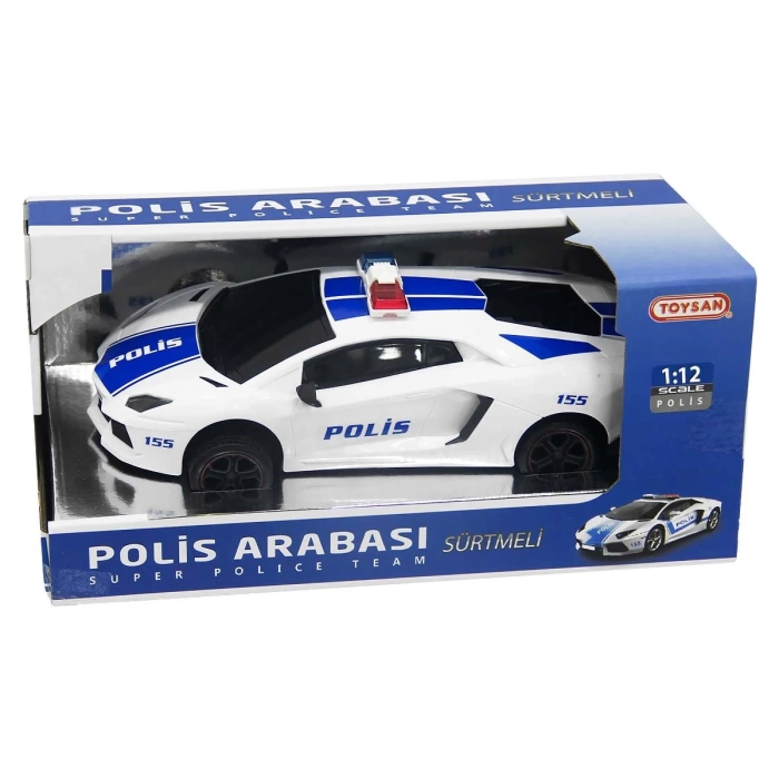 1:12 Sürtmeli Polis Arabası