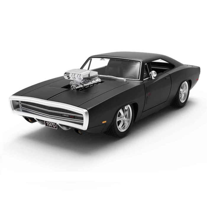 1:16 1970 Dodge Charger R/T Sesli ve Işıklı Uzaktan Kumandalı Araba