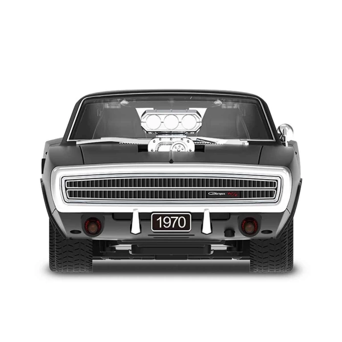 1:16 1970 Dodge Charger R/T Sesli ve Işıklı Uzaktan Kumandalı Araba