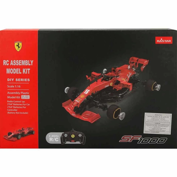 1:16 Ferrari SF1000 Uzaktan Kumandalı Model Araç Montaj Kiti