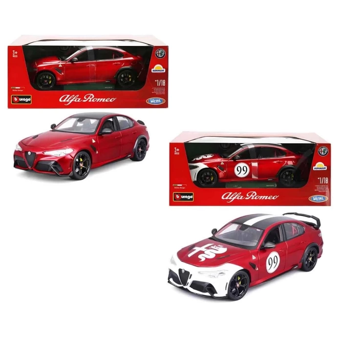 1:18 Alfa Romeo Giulia GTAm Model Araba