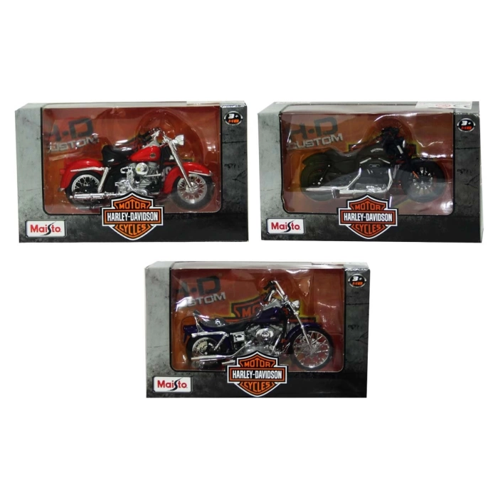 1:18 Harley-Davidson Motorsiklet