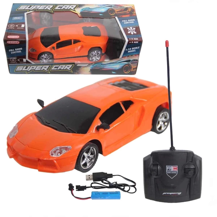 1:18 Super Car Şarjlı Kumandalı Spor Araba