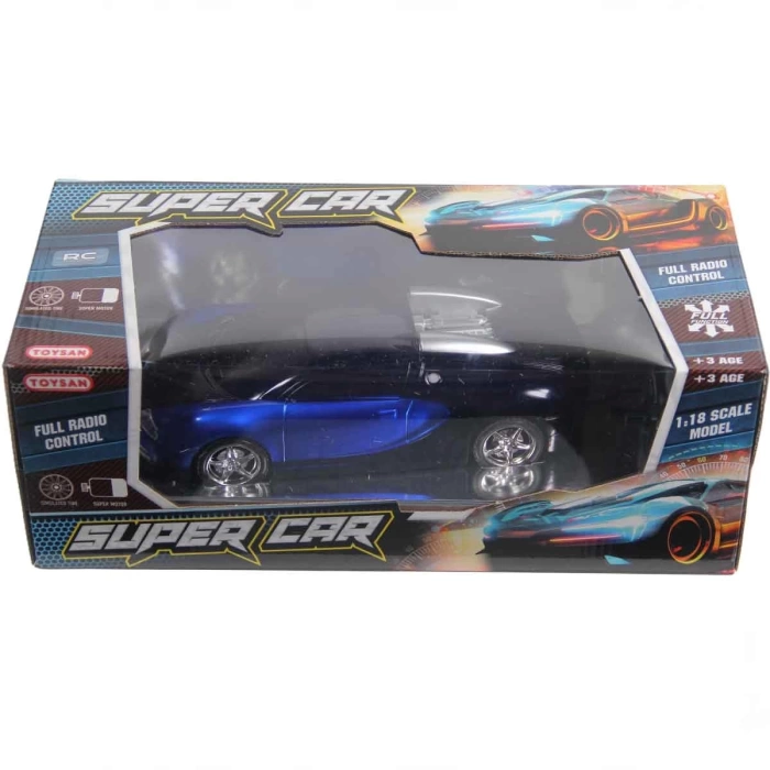 1:18 Super Car Şarjlı Kumandalı Spor Araba