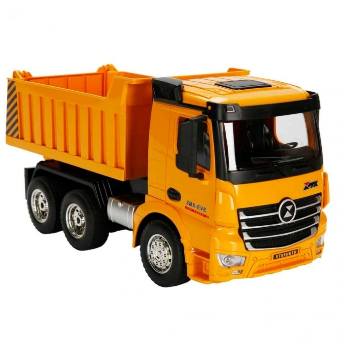 1/18 Uzaktan Kumandalı Sesli ve Işıklı Damperli Kamyon F/F