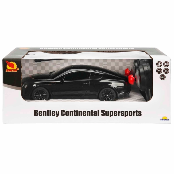 1:24 Bentley Continental Supersports Işıklı Uzaktan Kumandalı Araba