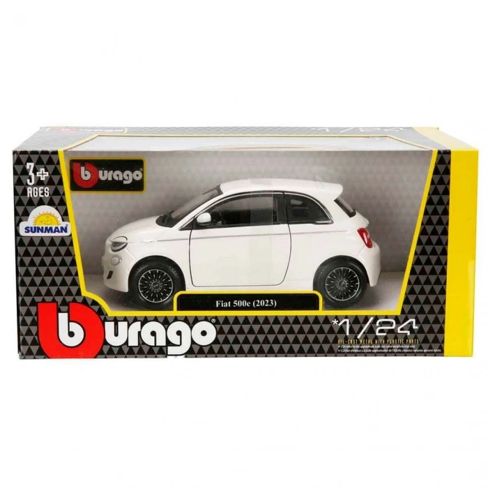 1:24 Fiat 500E 2023 Model Araba