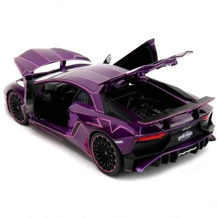 1:24 Jada Pink Slips Lamborghini Aventador SV Model Araba