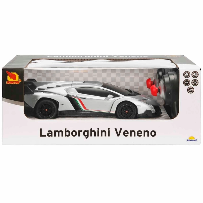 1:24 Lamborghini Veneno Işıklı Uzaktan Kumandalı Araba