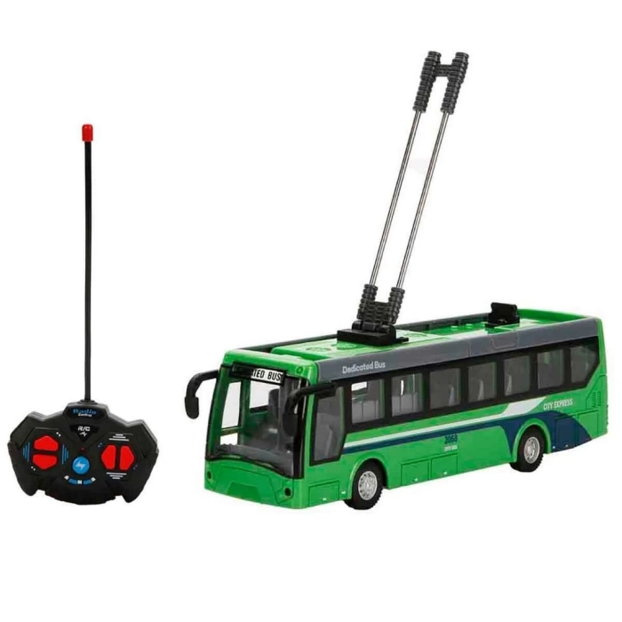 1:32 Işıklı Uzaktan Kumandalı Şehir Otobüsü