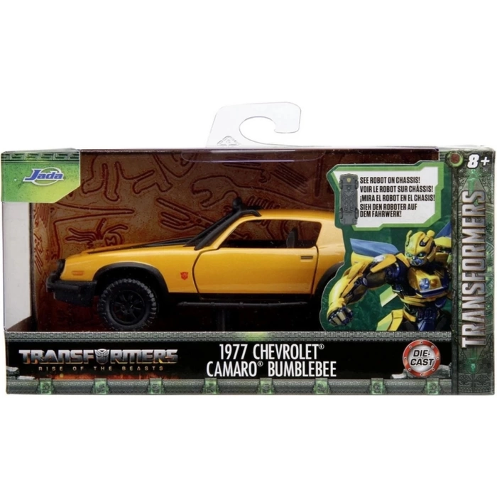 1:32 Transformers 1977 Chevrolet Camaro Bumblebee Model Araba