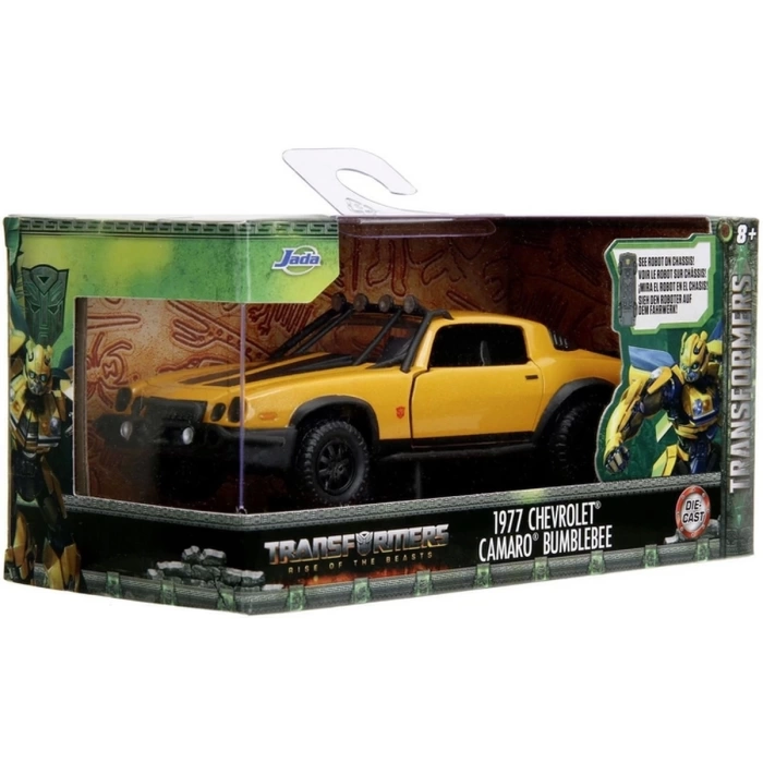 1:32 Transformers 1977 Chevrolet Camaro Bumblebee Model Araba