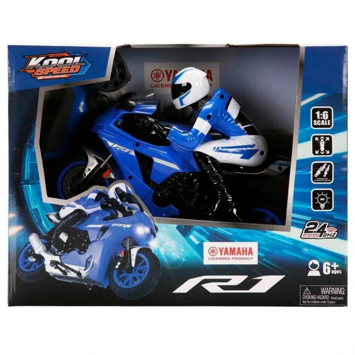 1:6 Yamaha R1 Işıklı Uzaktan Kumandalı Motosiklet