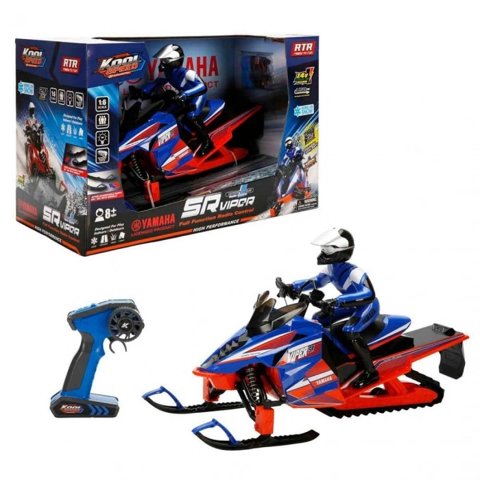 1:6 Yamaha SRViper Işıklı USB Şarjlı Uzaktan Kumandalı Kar Aracı