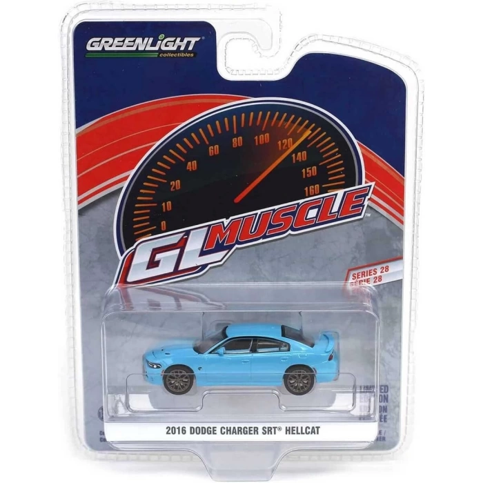 Greenlight 1/64 Muscle Series 28- 2016 Dodge Charger SRT Hellcat