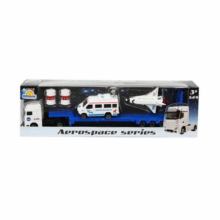 1:64 Aerospace Transporter Tır Uzay Seti