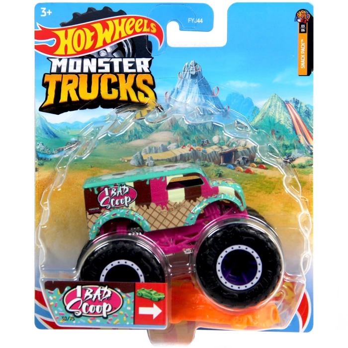 1:64 Hot Wheels Monster Trucks Araba FYJ44