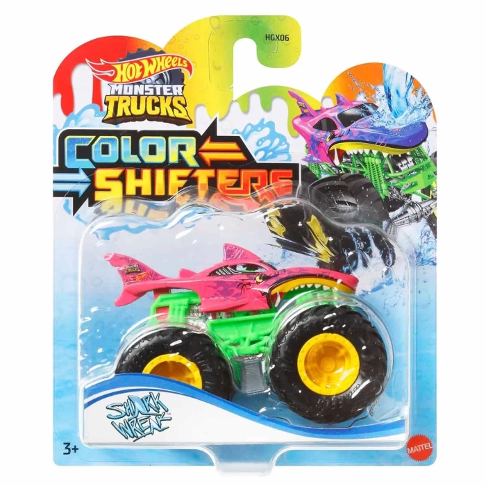 1:64 Hot Wheels Monster Trucks Renk Değiştiren Arabalar