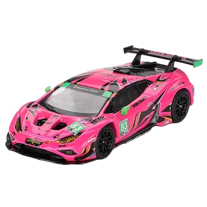 Mini GT 1/64 Lamborghini Huracán GT3 EVO2 #83 Iron Dames 2023 IMSA Daytona 24