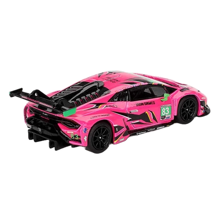 Mini GT 1/64 Lamborghini Huracán GT3 EVO2 #83 Iron Dames 2023 IMSA Daytona 24