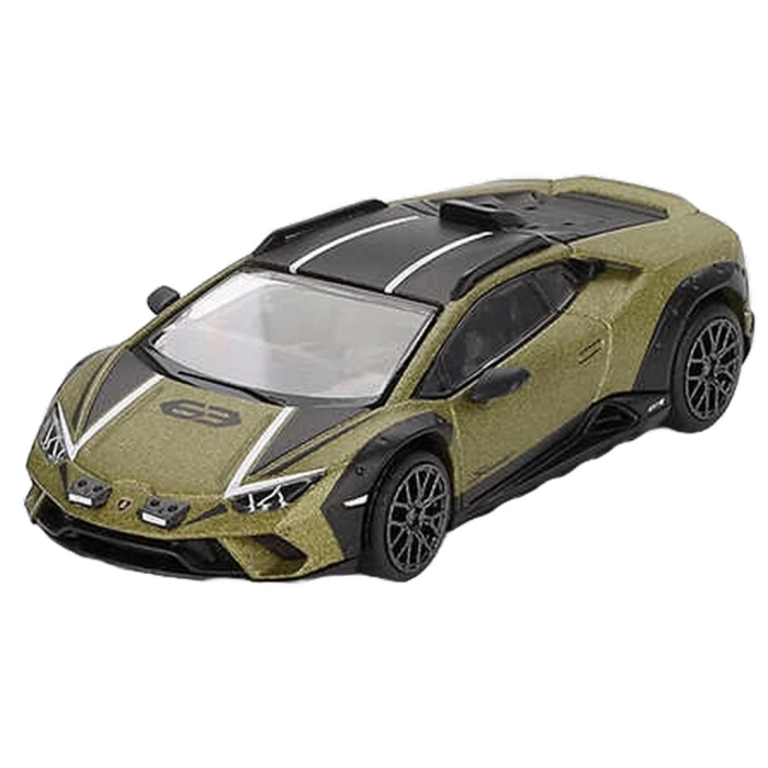 Mini GT 1/64 Lamborghini Huracán Sterrato Verde Gea Matt