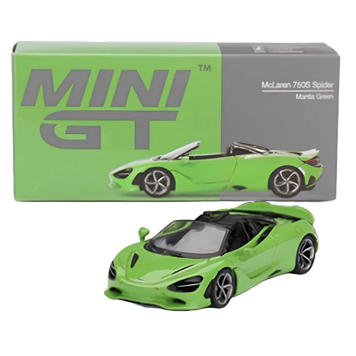 Mini GT 1/64 McLaren 750S Spider Mantis Green