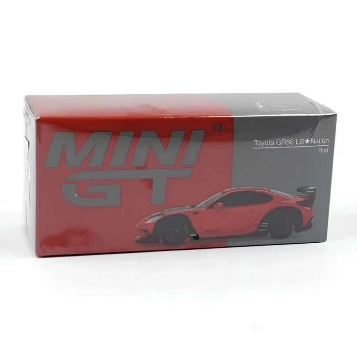 Mini GT 1/64 Toyota GR86 LB Nation Red