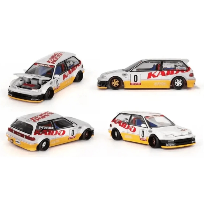 Mini GT 1/64 Kaido House Honda Civic (EF) Kanjo V1