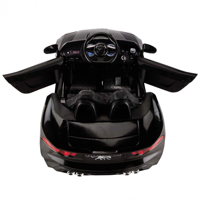 442 Cougar 12V Akülü Araba Siyah