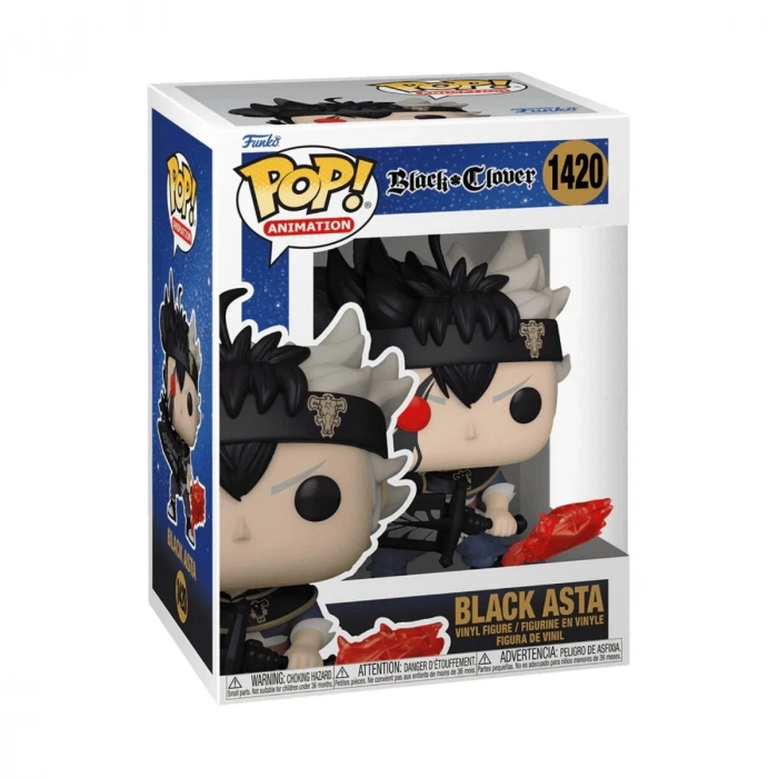 Funko POP Figür Animation Black Clover Black Asta