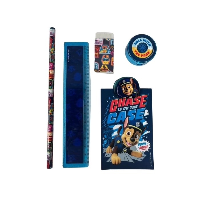 Paw Patrol Metal Kalemlikli 7 Parça Kırtasiye Seti