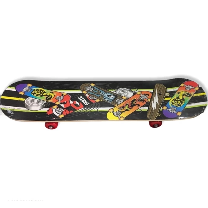 Ahşap Desenli Kaykay 43 cm