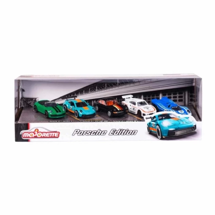Majorette Porsche 5li Set