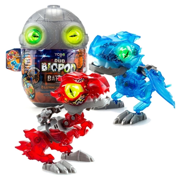 Biopod Battle İkili Dinazor Robot