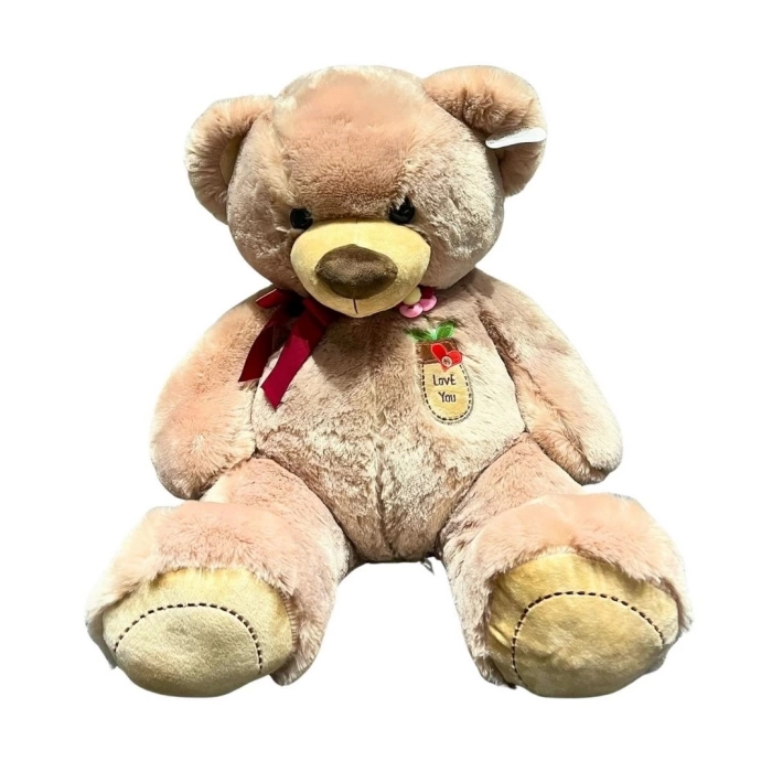 Peluş Kurdelalı Ayı 80 cm