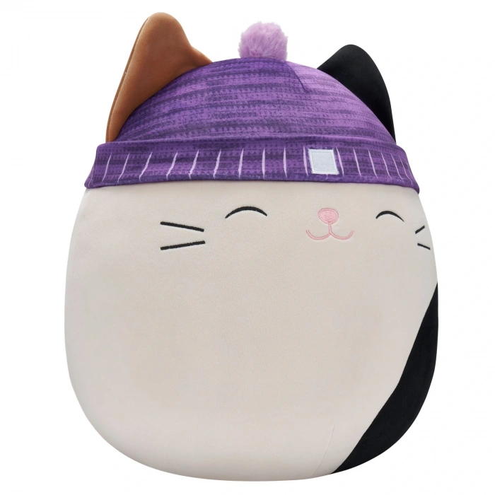 Squishmallow Mor Bereli Kedi Cam 40 cm
