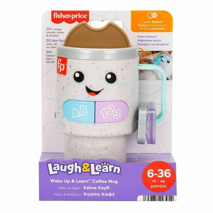 Fisher Price Eğlen ve Öğren Sesli Kahve Keyfi
