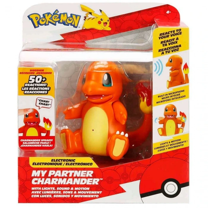 Pokemon My Partner Charmander Interaktif Figür