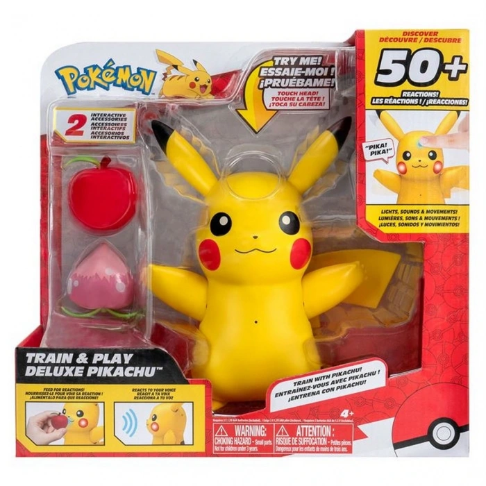 Pokemon Pikachu Elektronik Deluxe Figür