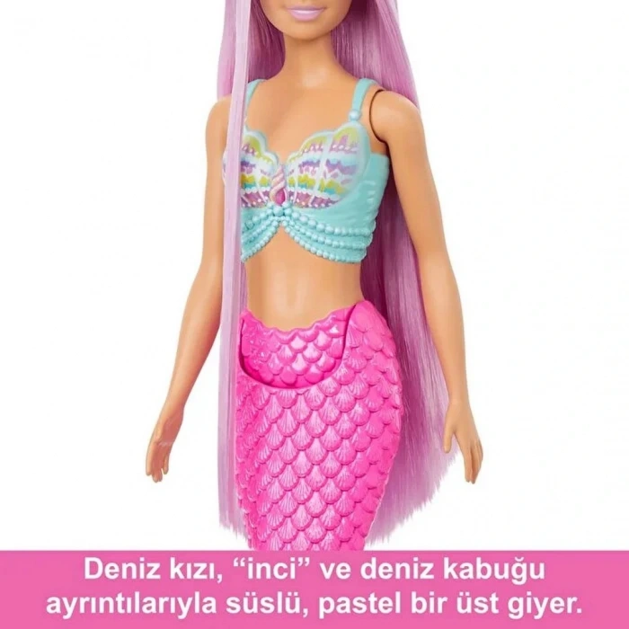 Barbie Uzun Saçlı Muhteşem Deniz Kızı
