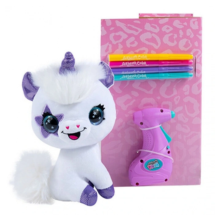 Airbrush Plush Peluş Unicorn
