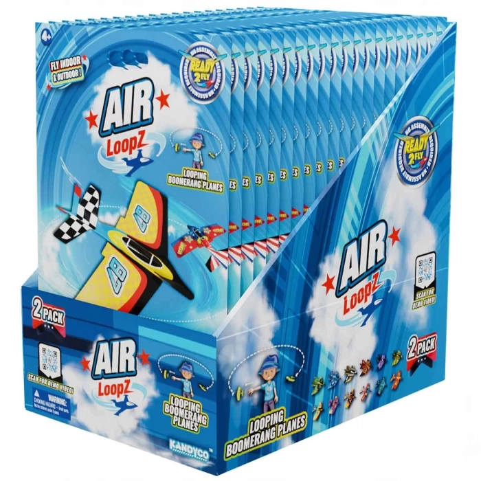 Airloopz Fırlat Yakala Uçak Sürpriz Paket ARL00000