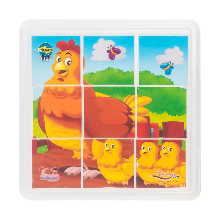 Animal Serisi Puzzle 9 Parça